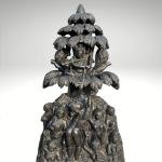 4.5ft Hand Carved Blackstone Krishna With Gopis Statue | Jaipurio